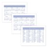Flip-A-Week Desk Calendar Refill with QuickNotes, 7 x 6, White Sheets, 20232