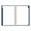 Signature Collection Firenze Navy Weekly/Monthly Planner, 8.5 x 5.5, Navy Cover, 13-Month (Jan to Jan): 2023 to 20242