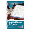 Vehicle Mileage and Expense Book, 5.25 x 8.5, 1/Page, 49 Forms, 63 Pages2