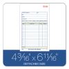 Two-Part Sales Book, Two-Part Carbon, 6.69 x 4.19, 1/Page, 50 Forms2