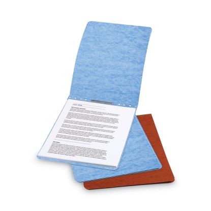 PRESSTEX Report Cover with Tyvek Reinforced Hinge, Top Bound, Two-Piece Prong Fastener, 2" Capacity, 8.5 x 11, Light Blue1