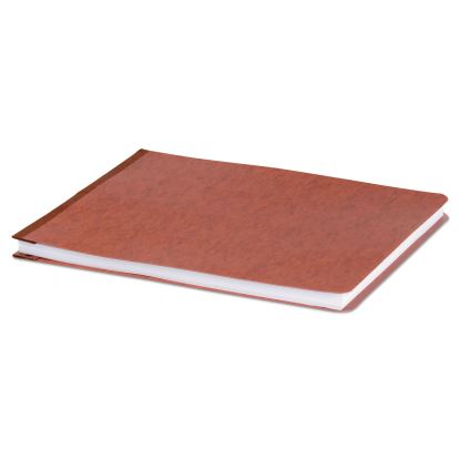 Pressboard Report Cover with Tyvek Reinforced Hinge, Two-Piece Prong Fastener, 2" Capacity, 8.5 x 11, Red/Red1