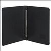 PRESSTEX Report Cover with Tyvek Reinforced Hinge, Side Bound, Two-Piece Prong Fastener, 3" Capacity, 8.5 x 11, Black/Black1