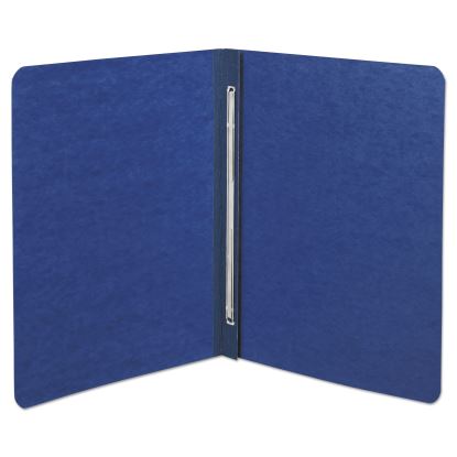PRESSTEX Report Cover with Tyvek Reinforced Hinge, Side Bound, Two-Piece Prong Fastener, 3" Capacity, 8.5 x 11, Dark Blue1