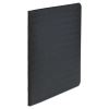 Pressboard Report Cover with Tyvek Reinforced Hinge, Two-Piece Prong Fastener, 3" Capacity, 8.5 x 11, Black/Black2