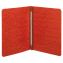 Pressboard Report Cover with Tyvek Reinforced Hinge, Two-Piece Prong Fastener, 3" Capacity, 8.5 x 11, Red/Red1