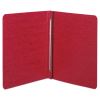 Pressboard Report Cover with Tyvek Reinforced Hinge, Two-Piece Prong Fastener, 3" Capacity, 8.5 x 11, Executive Red1