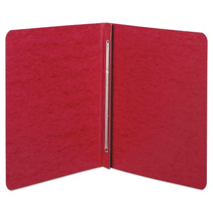 Pressboard Report Cover with Tyvek Reinforced Hinge, Two-Piece Prong Fastener, 3" Capacity, 8.5 x 11, Executive Red1