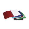 PRESSTEX Report Cover with Tyvek Reinforced Hinge, Side Bound, Two-Piece Prong Fastener, 3" Capacity, 14 x 8.5, Red/Red2