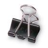 Binder Clips, Large, Black/Silver, Dozen2