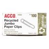 Paper Clips, Jumbo, Silver, 1,000/Pack2