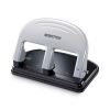 40-Sheet EZ Squeeze Three-Hole Punch, 9/32" Holes, Black/Silver1