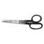 Hot Forged Carbon Steel Shears, 7" Long, 3.13" Cut Length, Black Straight Handle1