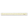 Acrylic Data Highlight Reading Ruler With Tinted Guide, 15" Long, Clear/Yellow2