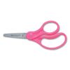 For Kids Scissors, Pointed Tip, 5" Long, 1.75" Cut Length, Randomly Assorted Straight Handles2