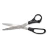 Value Line Stainless Steel Shears, 8" Long, 3.5" Cut Length, Black Straight Handle2