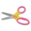 Ultra Soft Handle Scissors w/Antimicrobial Protection, Rounded Tip, 5" Long, 2" Cut Length, Randomly Assorted Straight Handle2