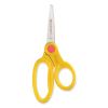 Kids' Scissors with Antimicrobial Protection, Pointed Tip, 5" Long, 2" Cut Length, Randomly Assorted Straight Handles2