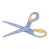 ExtremEdge Titanium Bent Scissors, 9" Long, 4.5" Cut Length, Gray/Yellow Offset Handle2