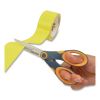 Non-Stick Titanium Bonded Scissors, 7" Long, 3" Cut Length, Gray/Yellow Straight Handle2