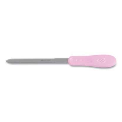 Pink Ribbon Stainless Steel Letter Opener, 9", Pink1