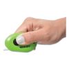 Compact Safety Ceramic Blade Box Cutter, 2.5", Retractable Blade, Green2