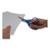 Preferred Line Stainless Steel Scissors, 8" Long, 3.5" Cut Length, Blue Straight Handle2