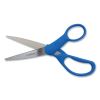 Preferred Line Stainless Steel Scissors, 7" Long, 3.25" Cut Length, Blue Offset Handle2