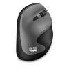 iMouse A20 Antimicrobial Vertical Wireless Mouse, 2.4 GHz Frequency/33 ft Wireless Range, Right Hand Use, Black/Granite2