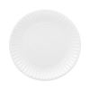 Coated Paper Plates, 6" dia, White, 100/Pack, 12 Packs/Carton1