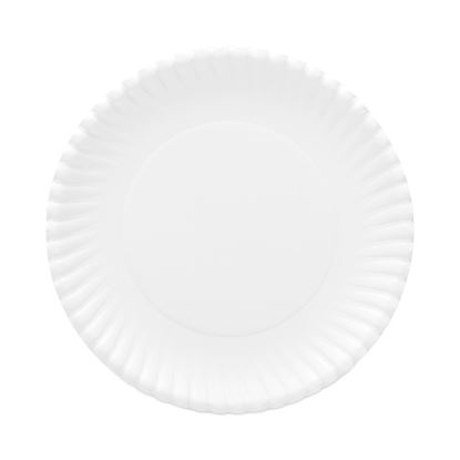 Gold Label Coated Paper Plates, 9" dia, White, 120/Pack, 8 Packs/Carton1