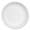 White Paper Plates, 6" dia, 100/Pack, 10 Packs/Carton1