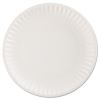 Paper Plates, 9" dia, White, 100/Pack2