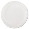 White Paper Plates, 9" dia, 100/Pack, 10 Packs/Carton1