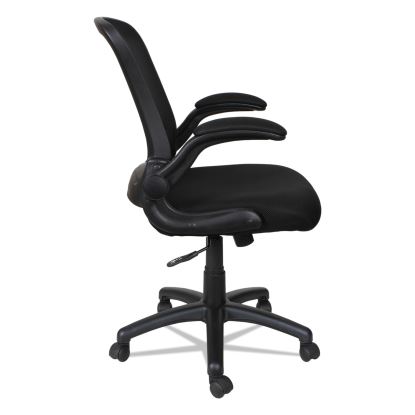Alera EB-E Series Swivel/Tilt Mid-Back Mesh Chair, Supports Up to 275 lb, 18.11" to 22.04" Seat Height, Black1