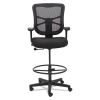 Alera Elusion Series Mesh Stool, Supports Up to 275 lb, 22.6" to 31.6" Seat Height, Black2