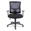 Alera Elusion II Series Mesh Mid-Back Swivel/Tilt Chair, Supports Up to 275 lb, 18.11" to 21.77" Seat Height, Black2