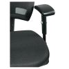 Alera Epoch Series Fabric Mesh Multifunction Chair, Supports Up to 275 lb, 17.63" to 22.44" Seat Height, Black2