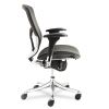 Alera EQ Series Ergonomic Multifunction Mid-Back Mesh Chair, Supports Up to 250 lb, Black Seat/Back, Aluminum Base2