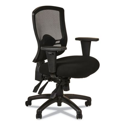 Alera Etros Series Mid-Back Multifunction with Seat Slide Chair, Supports Up to 275 lb, 17.83" to 21.45" Seat Height, Black1