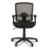 Alera Etros Series Suspension Mesh Mid-Back Synchro Tilt Chair, Supports Up to 275 lb, 15.74" to 19.68" Seat Height, Black2