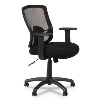 Alera Etros Series Mesh Mid-Back Chair, Supports Up to 275 lb, 18.03" to 21.96" Seat Height, Black1