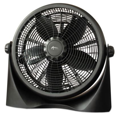 16" Super-Circulation 3-Speed Tilt Fan, Plastic, Black1
