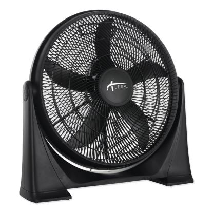 20" Super-Circulator 3-Speed Tilt Fan, Plastic, Black1