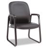 Alera Genaro Series High-Back Guest Chair, 24.60" x 24.80" x 36.61", Black1