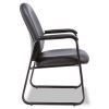 Alera Genaro Series High-Back Guest Chair, 24.60" x 24.80" x 36.61", Black2