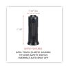 Mini Tower Ceramic Heater, 7.38" x 7.38" x 17.38", Black2