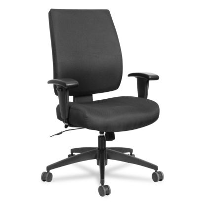 Alera Wrigley Series High Performance Mid-Back Synchro-Tilt Task Chair, Supports 275 lb, 17.91" to 21.88" Seat Height, Black1