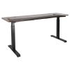 2-Stage Electric Adjustable Table Base, 27.5" to 47.2" High, Black2