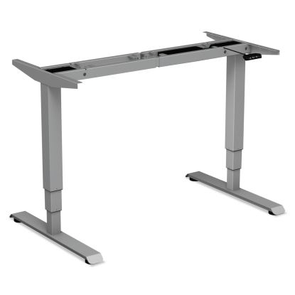 AdaptivErgo 3-Stage Electric Table Base with Memory Controls, 25" to 50.7", Gray1